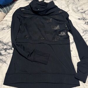 PINK Victoria's Secret Black Sweatshirt